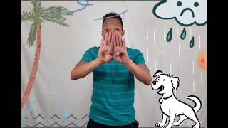 Dog Chasing -- ASL Poetry/ VV Visual Vernacular | Jerald J. Creer