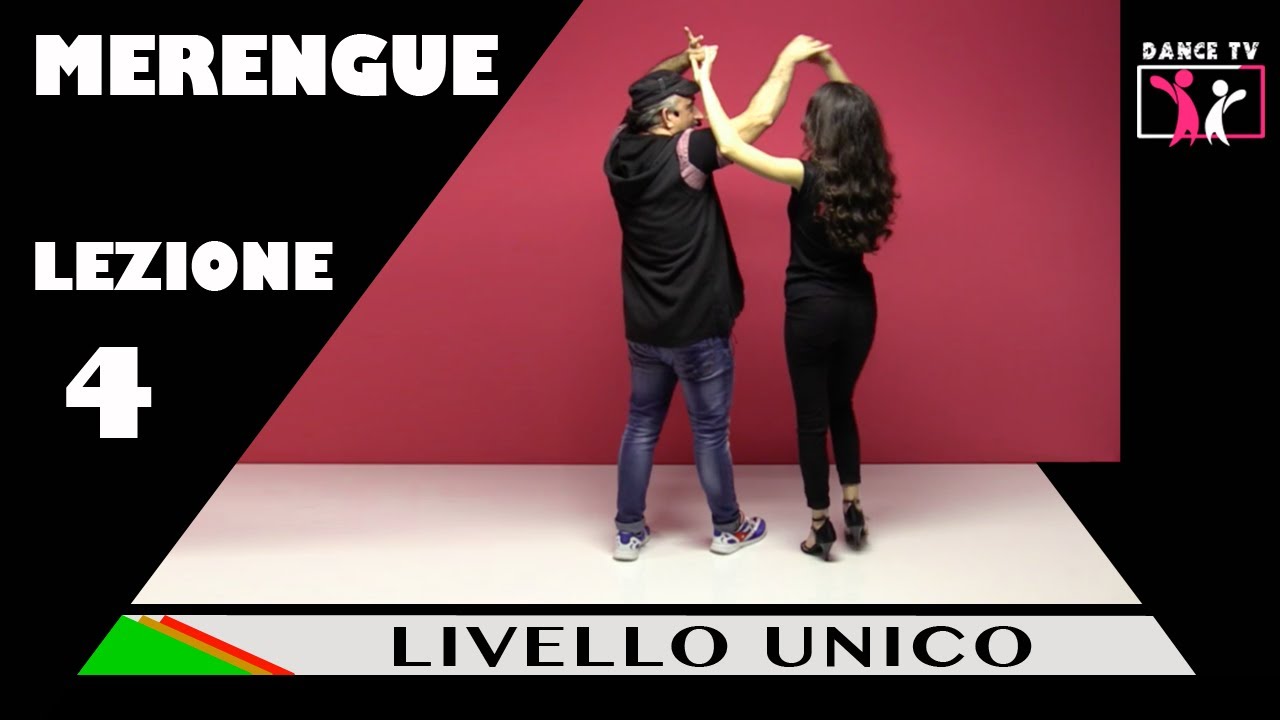 💥MERENGUE LEZIONE 4 - LIV. BASE - VIDEOCORSO DANCE TV - ISCRIVITI AL CANALE