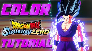 COLOR CUSTOMIZATION TUTORIAL! - DRAGON BALL: Sparking! ZERO (DBCOLORZ TUTORIAL) screenshot 3