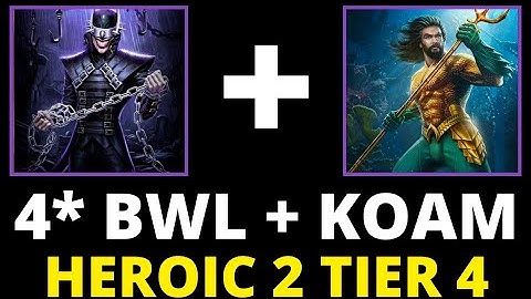 4* Batman who laughs + KOAM in Injustice 2 Mobile Update 5.1 | Dark Nights Solo Raid