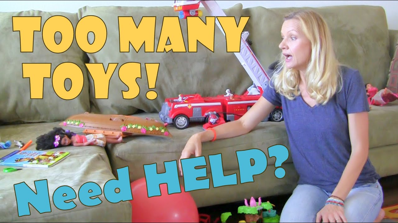 How to GET RID of toys without throwing them away!! DO you have TOO
