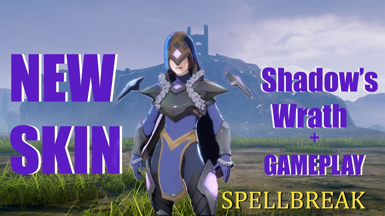 Spellbreak - NEW SKIN (Shadow'sWrath) + Gameplay