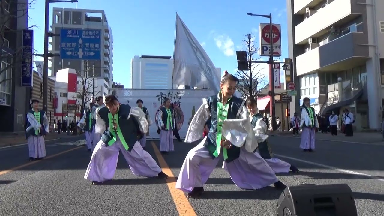 高崎だるま市(20260101)爽.上州高崎雷舞爽踊隊