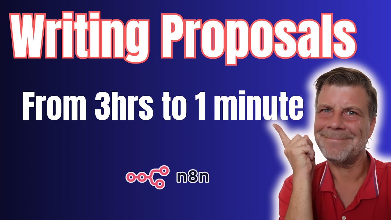 Automated proposal writing workflow with n8n and AI