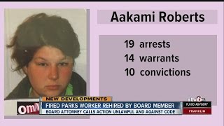 Fired Elwood worker rehired amid controversy