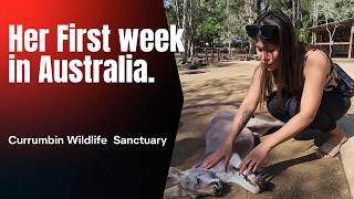 I took my Philippino Girlfriend to Meet some Australian animals.
