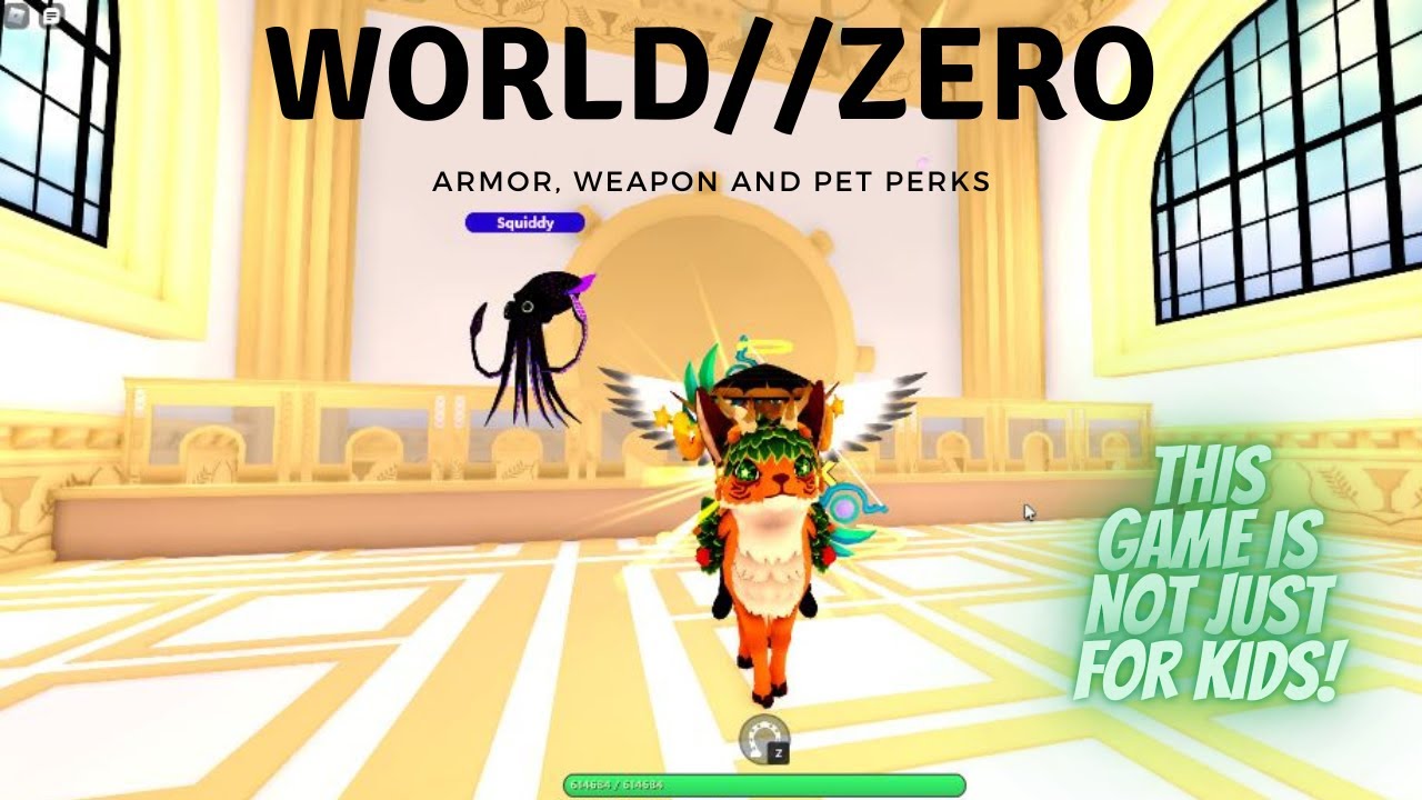 What Is The Best Pet In World Zero World Zero Armor, Weapon, and Pet PERKS: Just the Basics - YouTube