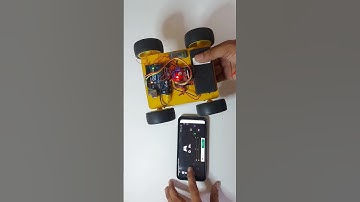 arduino robot car wireless control || #bluetoothcontrolcar #diyproject #arduinoproject #shortvideo