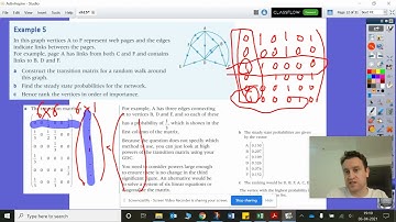Ex15E: IB HL AI, Oxford; transition matrices for networks (GTU)