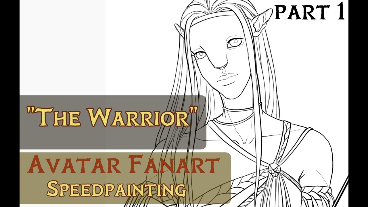 【Procreate】Avatar Fanart // speedpaint part 1 [By RiTrox]