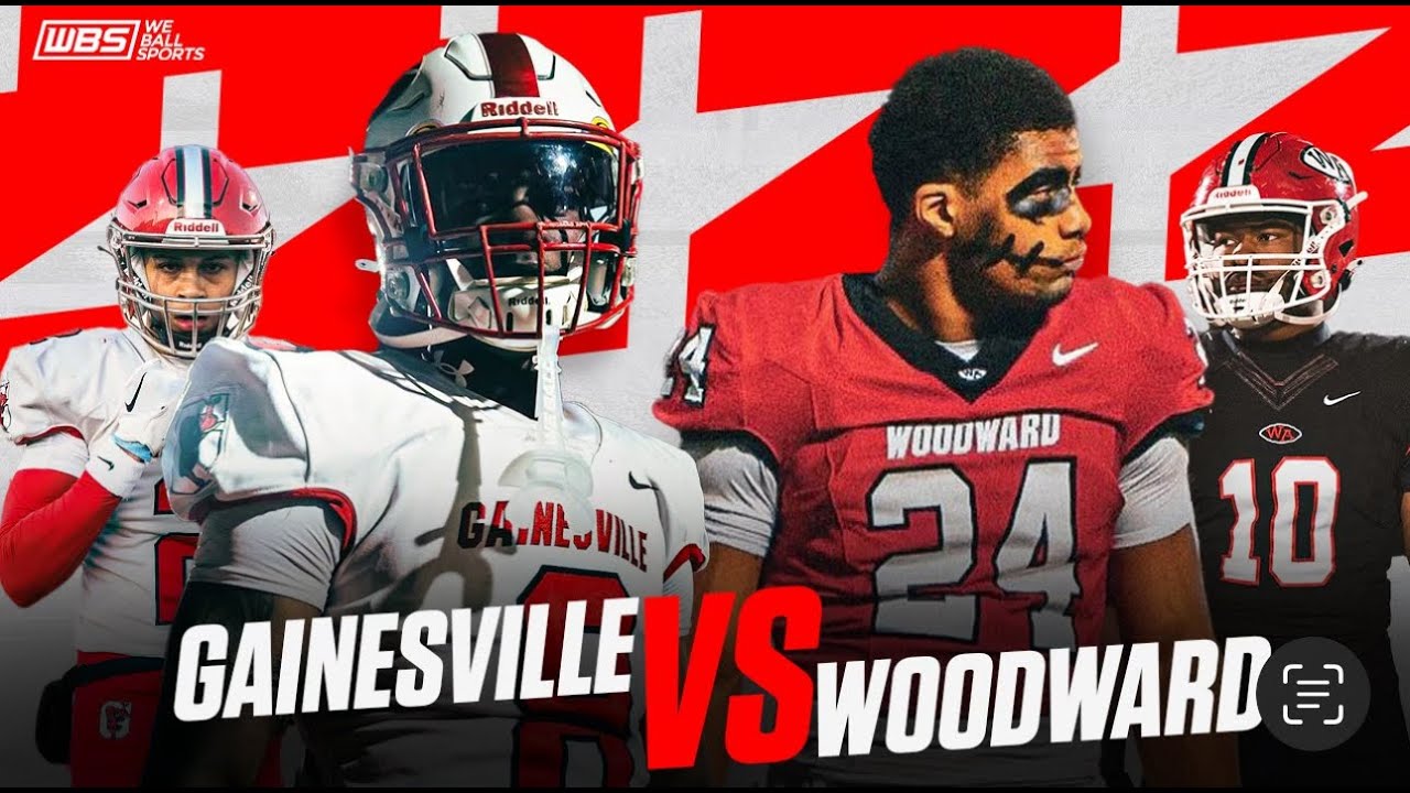 #5 Woodward UPSETS #1 Gainesville!? | GHSA 6A SEMI FINALS BATTLE | FULL GAME HIGHLIGHTS