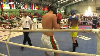 K1 juniori do 71kg - Gózon Ádám HUN vs Timoshchuk Roman RUS.mpg