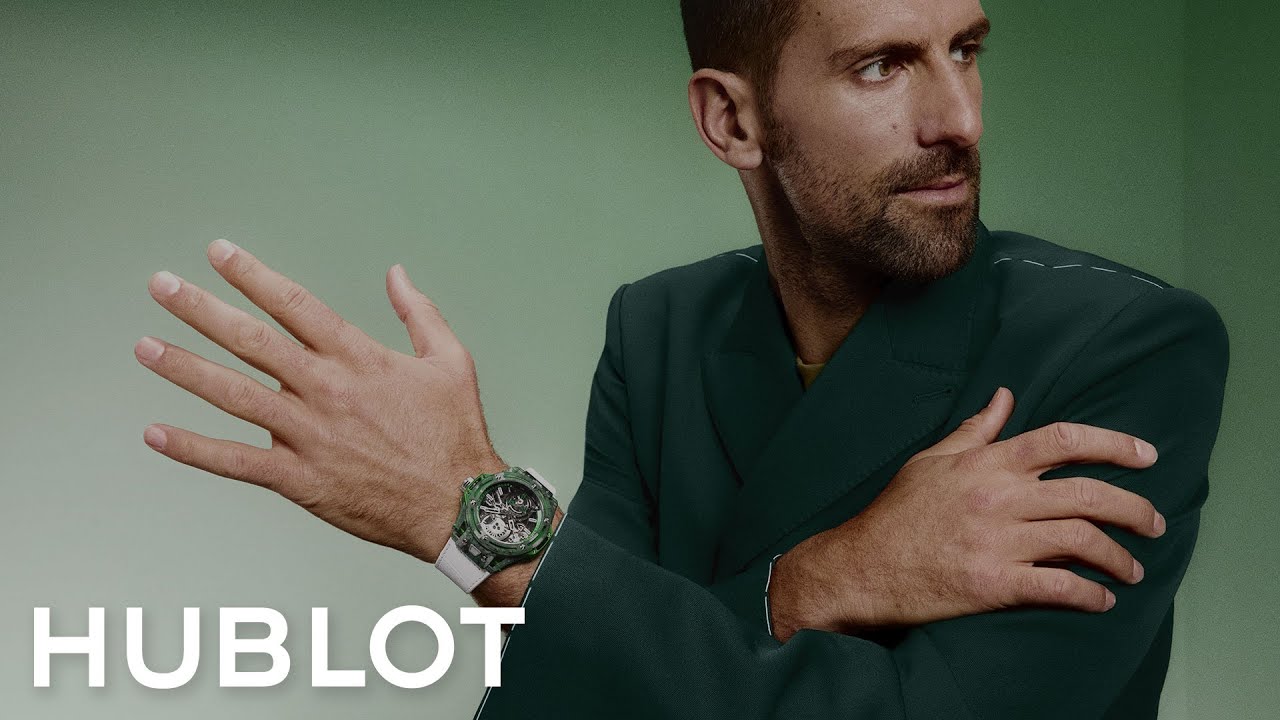 HUBLOT - BIG BANG TOURBILLON NOVAK DJOKOVIC GOAT EDITION