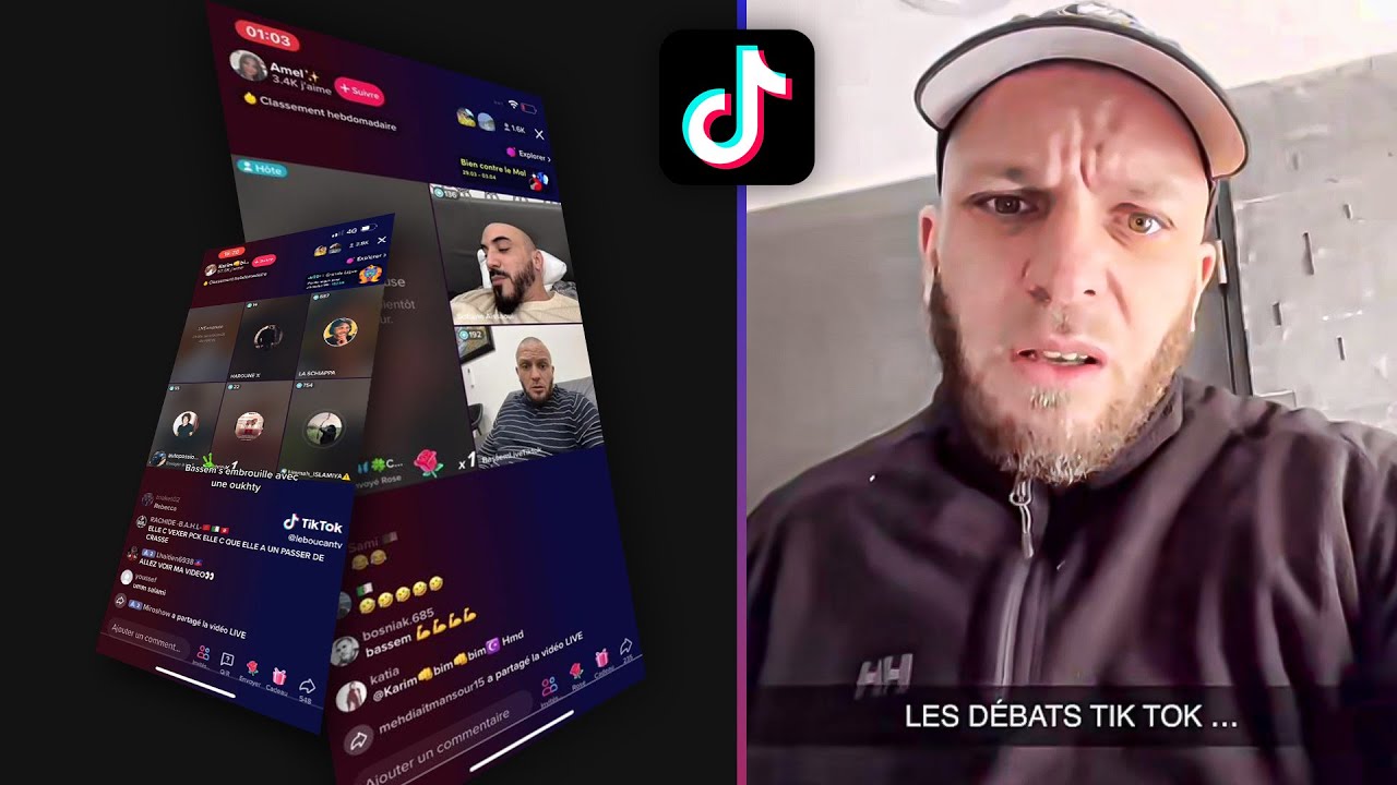 LE PROBLÈME DES DÉBATS SUR TIKTOK 💢 BASSEM - YouTube