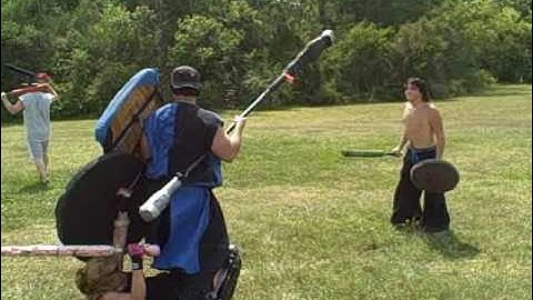 Amtgard- StormWall - Kate vs Core