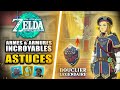 Zelda tears of the kingdom  9 armes et amures incroyables ds le dbut du jeu  bouclier lgendaire