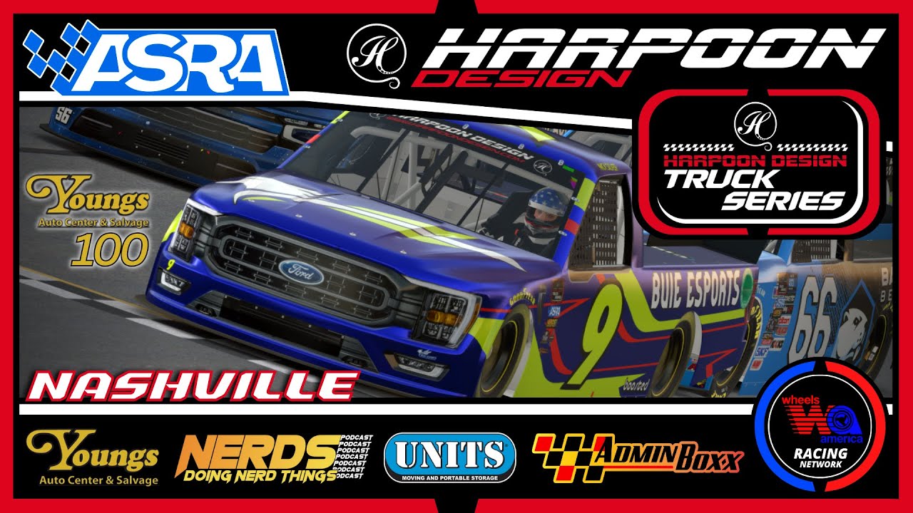 Young's Auto Center 100 Harpoon Design Truck Series iRacing YouTube
