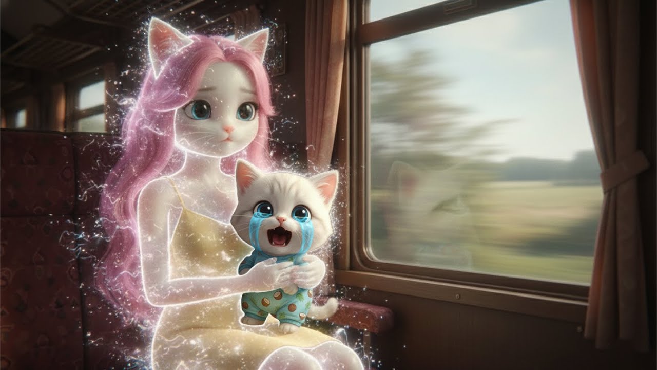 The Moment the Train Crashed… A Mother’s Love Became the MiMi’s Only Hope🚆💔🐱