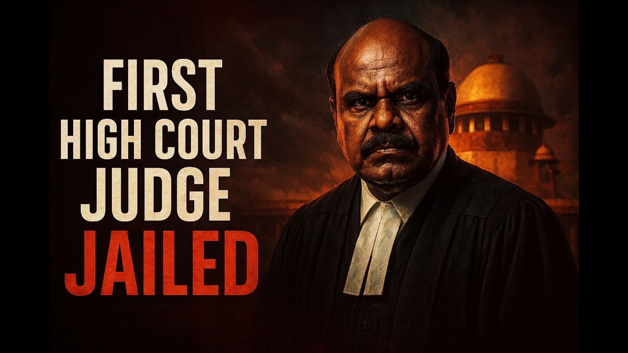 India’s Most Controversial Judge | The Justice C.S. Karnan Story.