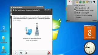YT DEMOVID01 Nokia PC Suite - One Touch Access screenshot 2