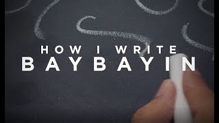 How I Write Baybayin (Ancient Tagalog Writing System) screenshot 1