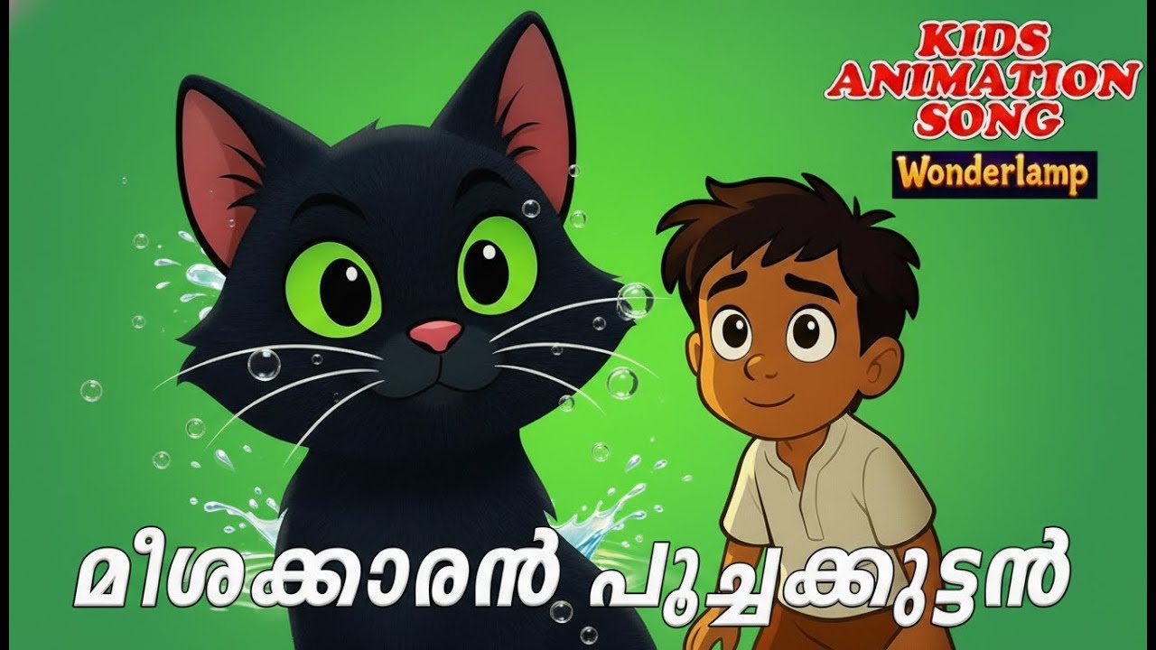 മീശക്കാരൻ പൂച്ചക്കുട്ടൻ | MEESHAKARAN POOCHAKUTTAN | KIDS ANIMATION ...