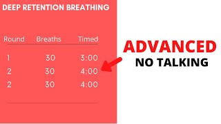 Advanced Guided Wim Hof Method (No talking) @iamconsciousbreath2742