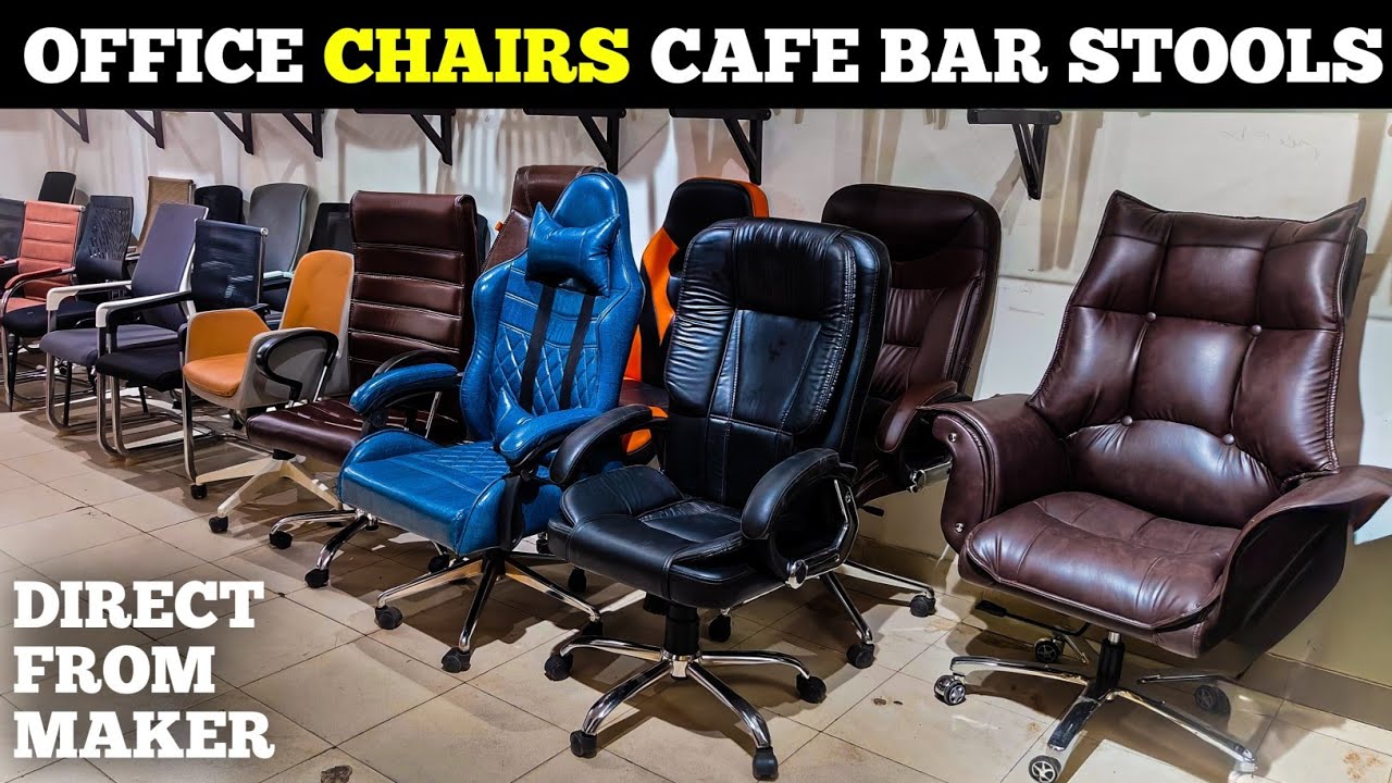 Office Chairs Visitor Chairs Cafe Chairs Bar Stools Recliner Direct From Maker in Furniture Market