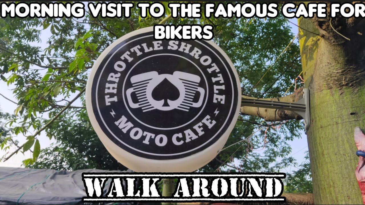 A Morning visit to the famous biker hangout Throttle Shrottle Moto Cafe.