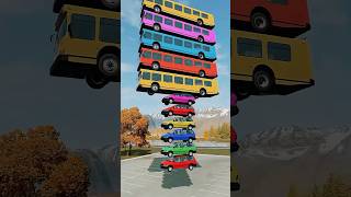 Colourful car and bus crash video #viral l