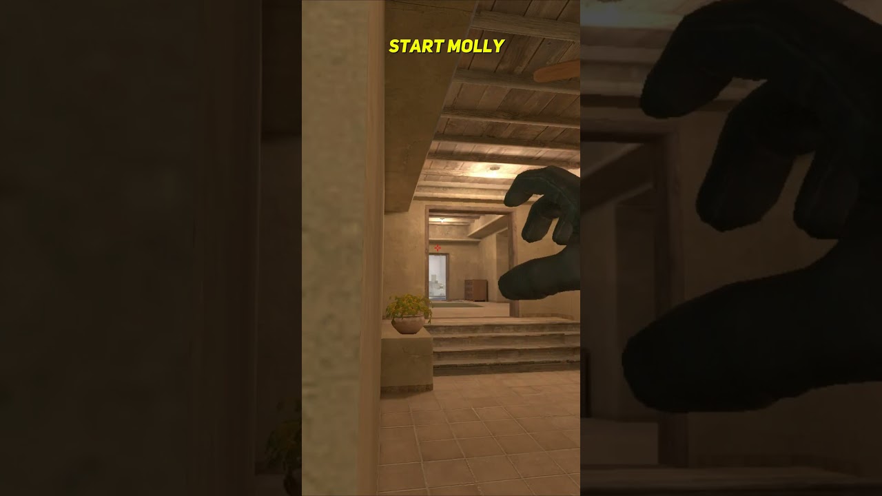 CS2 Mirage Start Molly To Entering B Site 