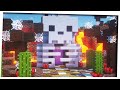 Minecraft - Skeleton Nether portal Tutorial! (Creative Nether Portal designs)