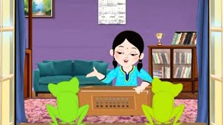 Antara Chowdhury | Salil Chowdhury | O Sona Byang | Animation Video screenshot 5