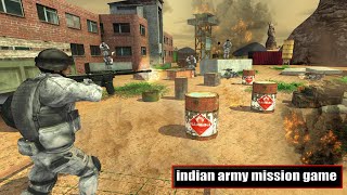 Mission Games - indian Army Commando Attack Game | indian army games | Level 1_5 screenshot 1