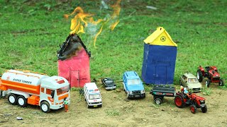 Hindi Toy Cartoon Hindi Toy Story The Fire In The House Under Control By A Water Tank Cs Toy