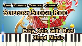 8. Slippery Sleigh Ride (from Roadtrip! Christmas Vacation) Easy Solo with Duet