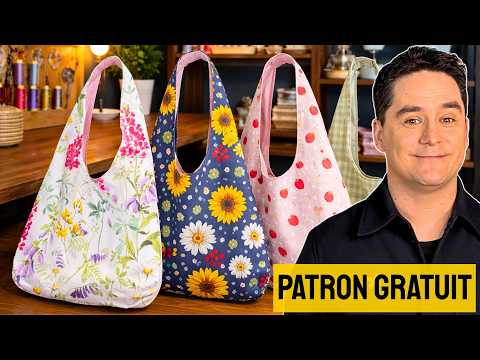 Le Sac le + bizarre que j’ai cousu (et je l’adore) - PATRON GRATUIT