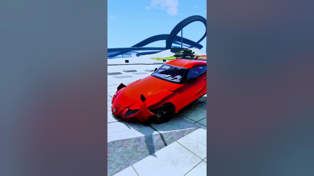 beamng-drive-epic-realistic-supercar-toyota-supra-high-speed-crash