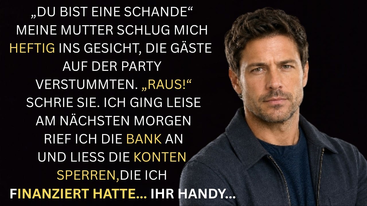 Der Teller flog an der Wand in tausend Stücke, direkt neben meinem Kopf, dann zeigte meine Mutter mit zitterndem Finger auf mich und sagte: „Du bist nicht mehr Teil dieser Familie.“ Neben ihr...