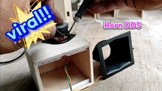 viral horn DDS, mirip horn middle yang di gunakan sound ramayana, versi miniatur