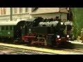 Superb Model Railway Layout with Steam Trains from Germany in O Scale
