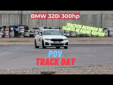 İzmir Ülkü Park Pistinde POV BMW G20 320i ile Sahilde Gibi Turladım | Islak & Kaygan & Traction