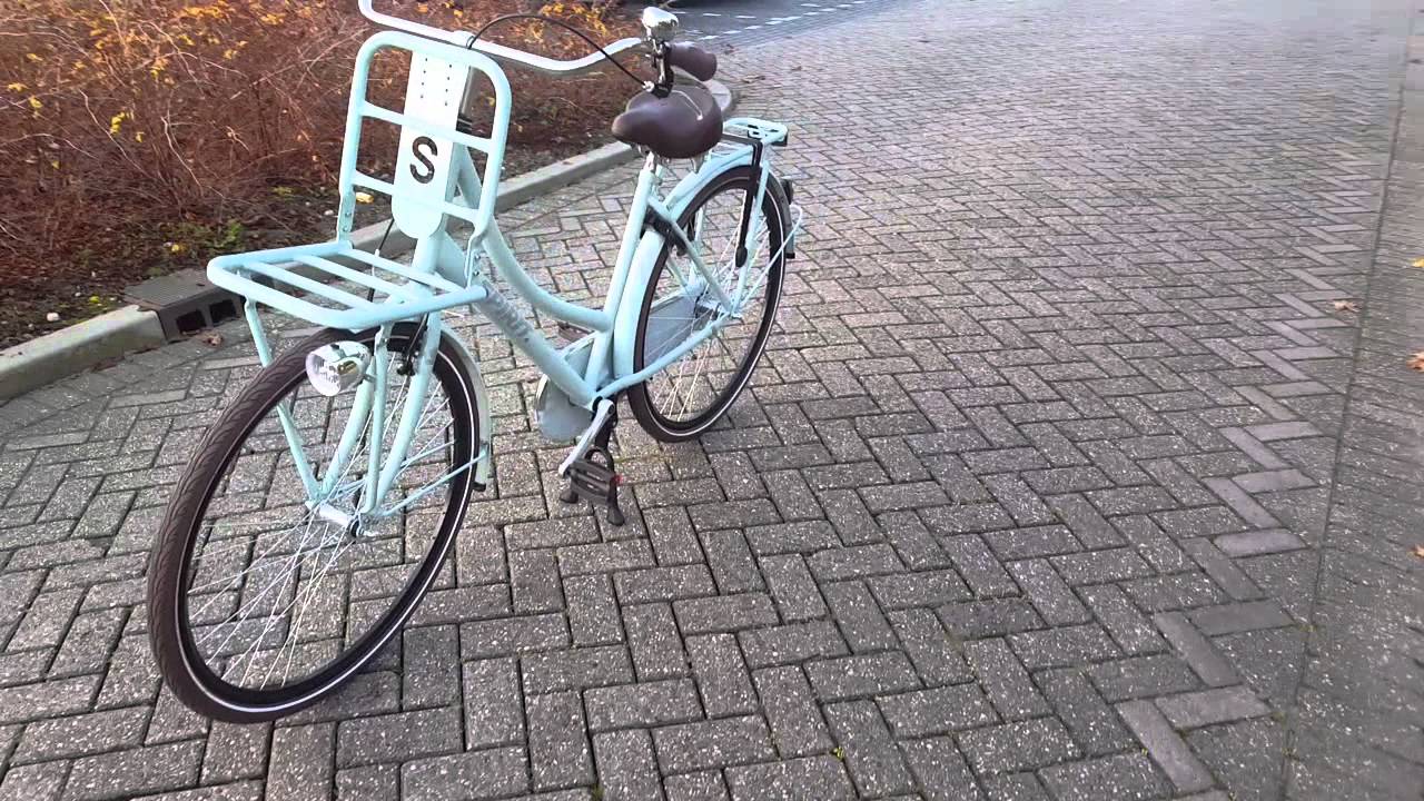 Trek meubilair verdamping Spirit Cargo Transportfiets 28 inch verkrijgbaar in 5 kleuren voor €249,- -  YouTube