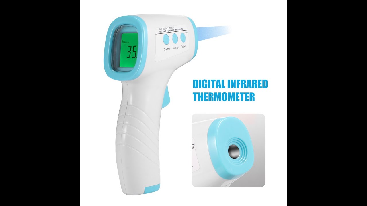 Digital Infrared Forehead Thermometer Contactless Thermometer Handheld