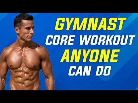 Gymnast Core Workout Anyone Can Do (Follow along!)