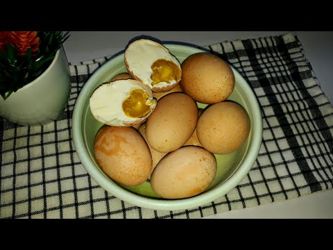 Cara Bikin Telur Asin Pakai Telur Ayam