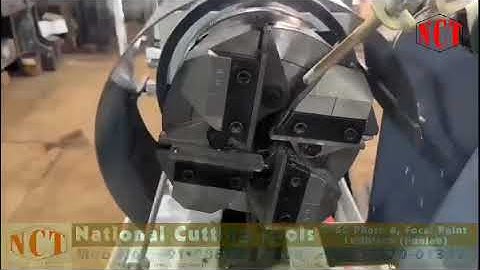 Foundation & Anchor bolt threading on rod and rebar thread cutting machine #threadingtools #machine