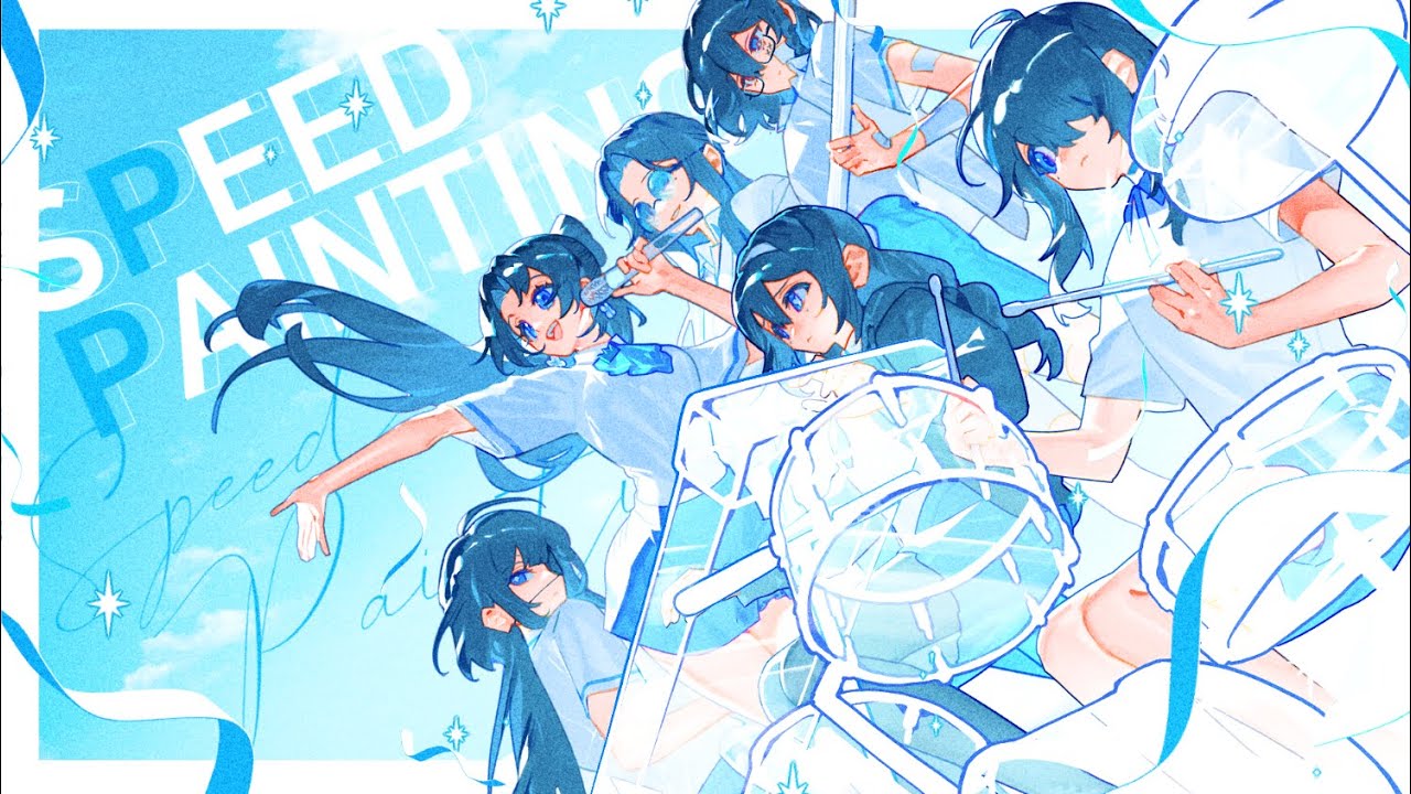 [SPEED PAINTING] 청춘 밴드 그리기 :: ORIGINAL CHARACTER