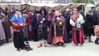 Les Tritons Ripailleurs - Marché médiéval de  Noêl de Provins  2015