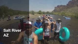 Best Summer Activity in Phoenix: Salt River Tubing with Geeky Traveler